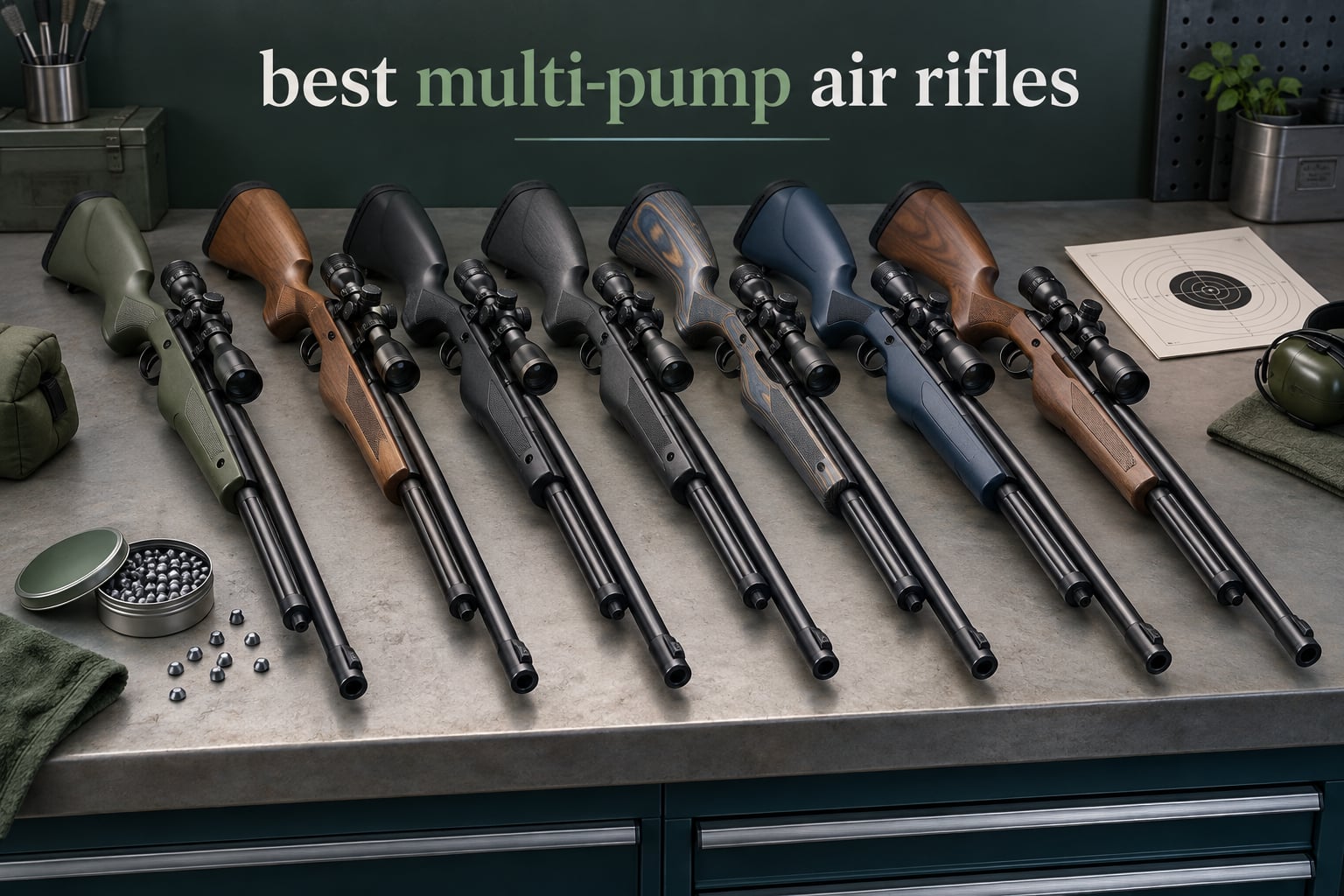 best multi-pump air rifles
