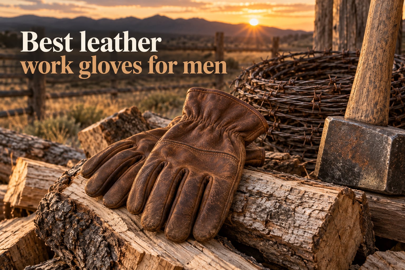 Best leather work gloves for men