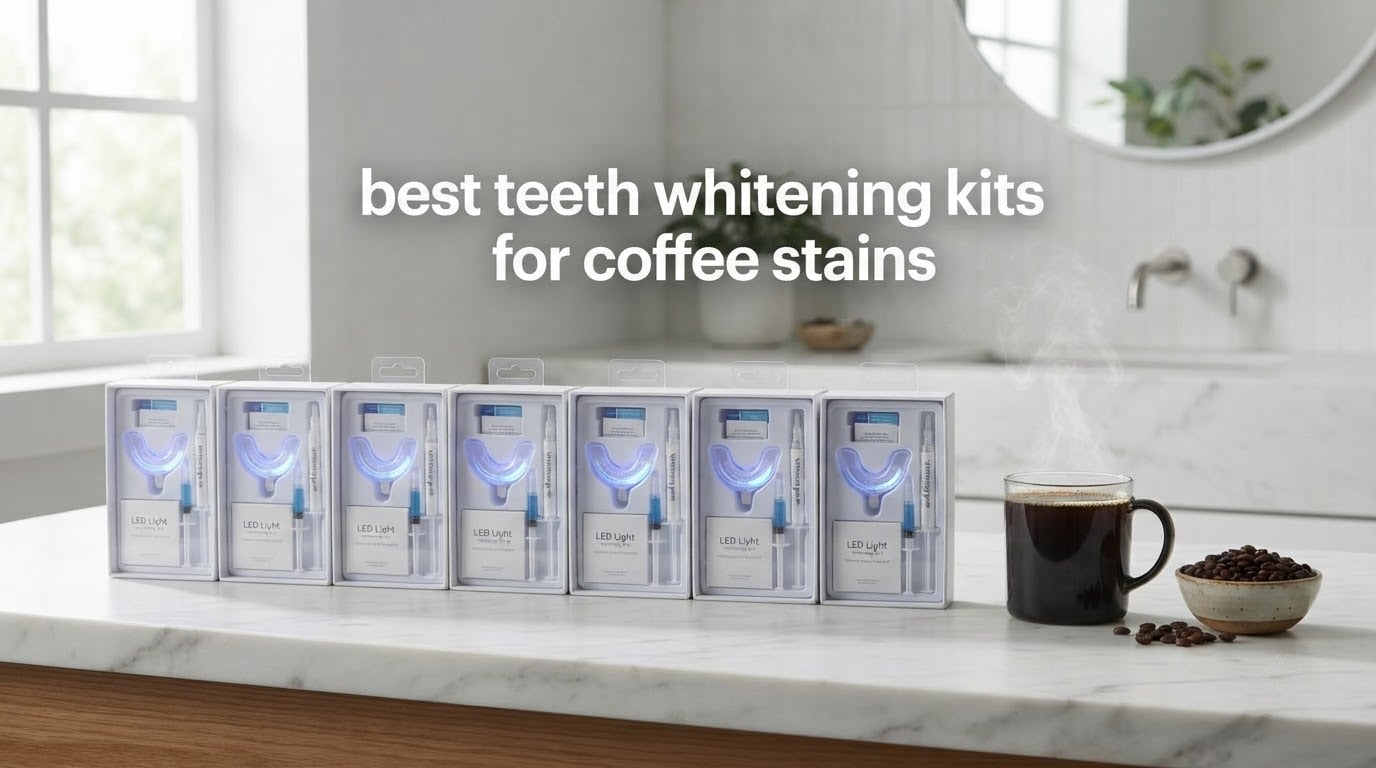 best teeth whitening kits for coffee stains