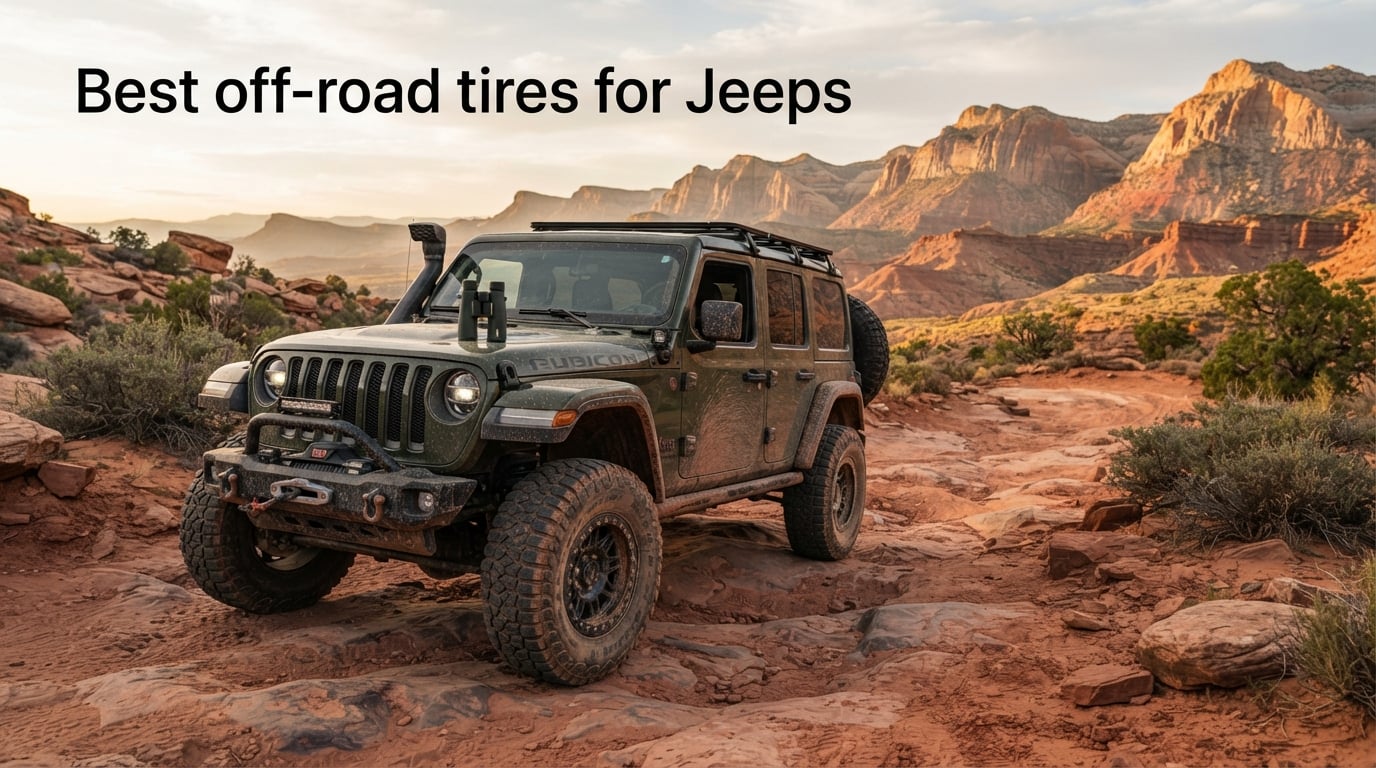 Best off-road tires for Jeeps