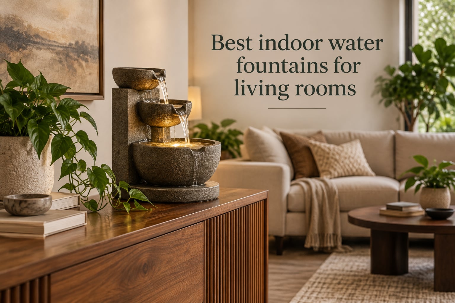 Best indoor water fountains for living rooms