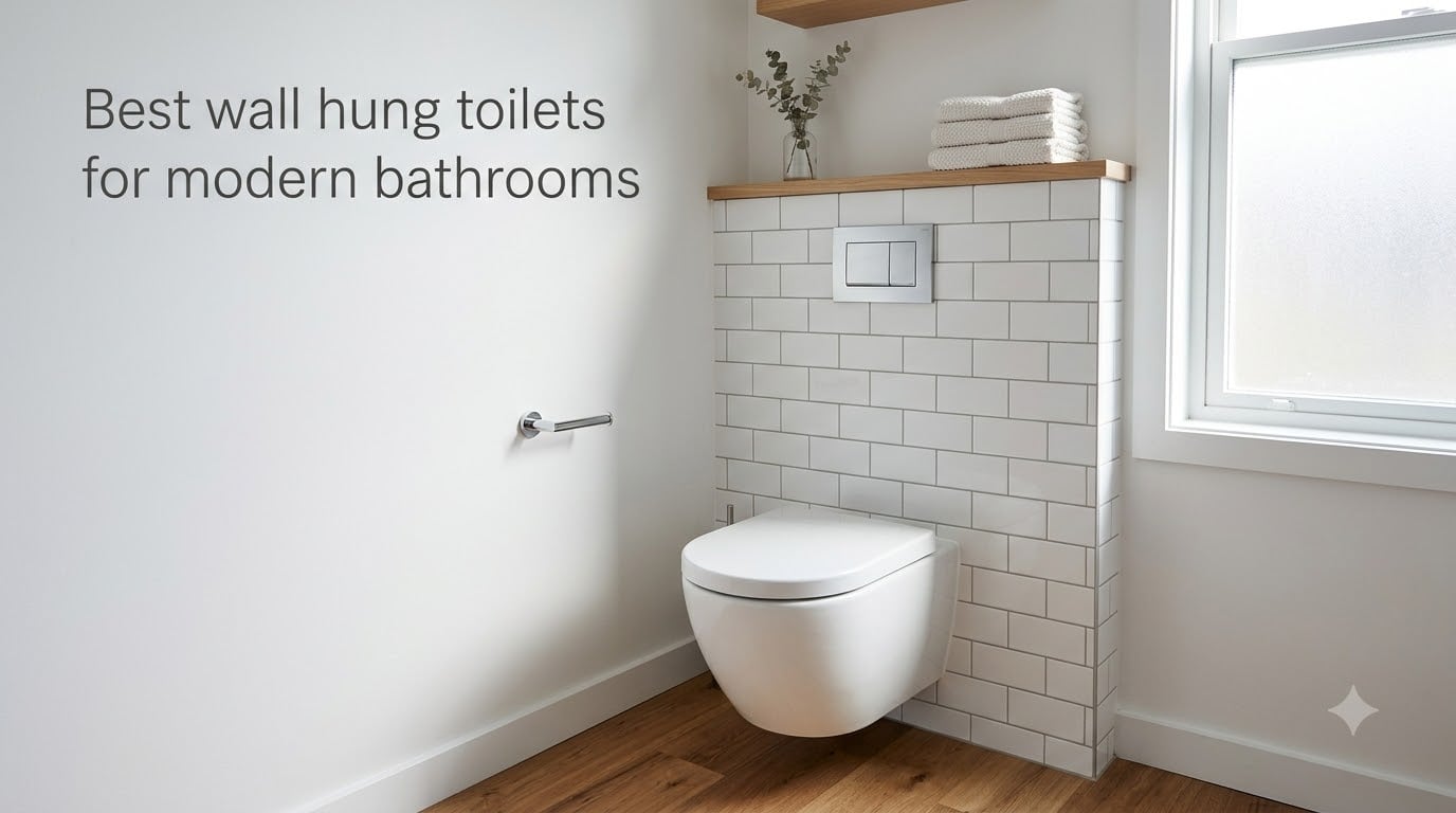 Best wall hung toilets for modern bathrooms
