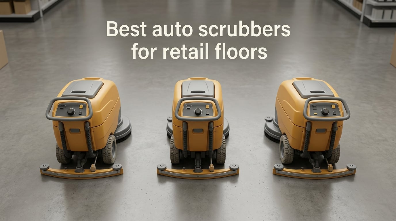 Best auto scrubbers for retail floors