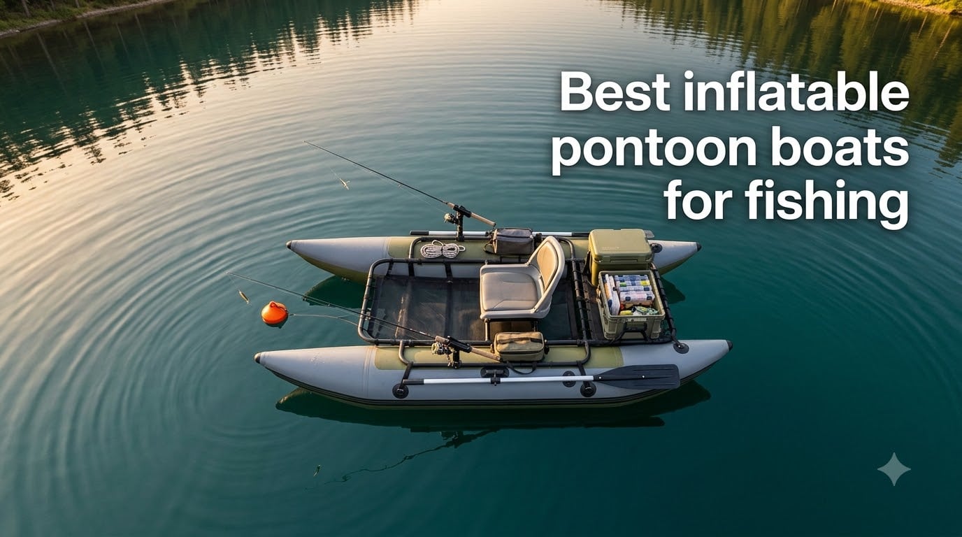 Best inflatable pontoon boats for fishing