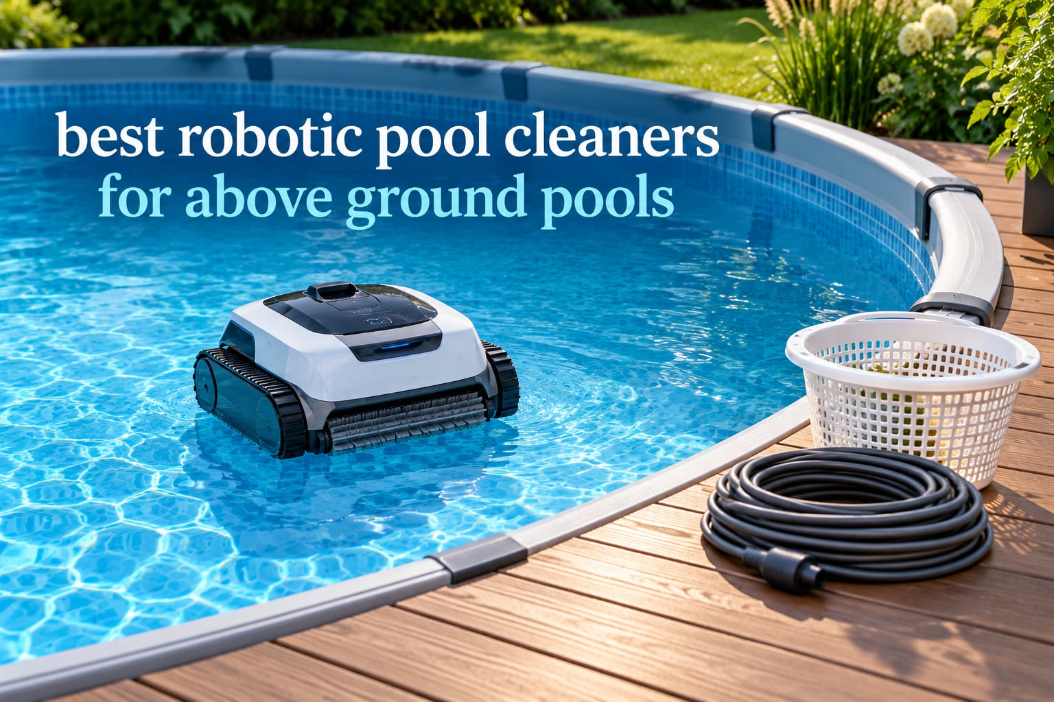 best robotic pool cleaners for above ground pools