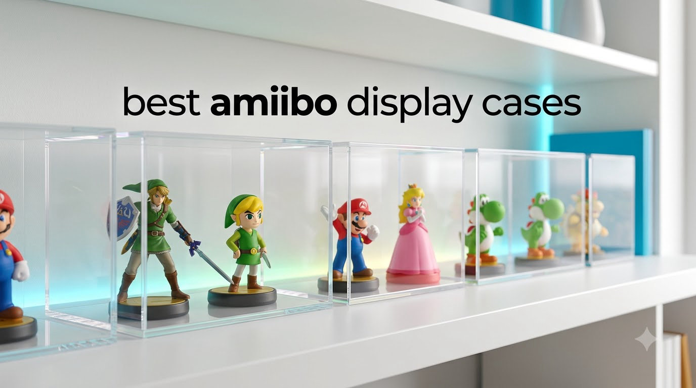 best amiibo display cases