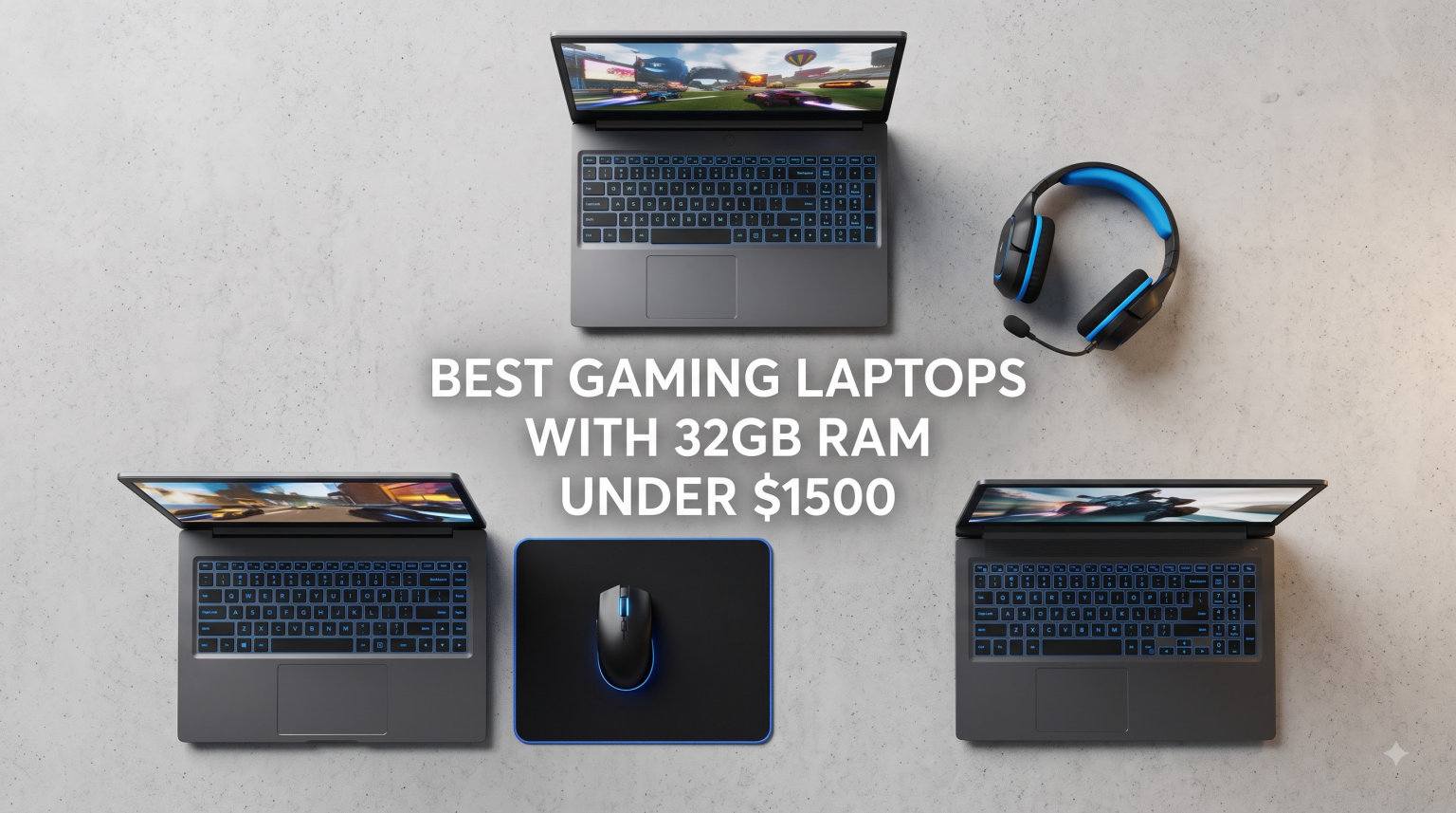 best gaming laptops with 32gb ram under $1500