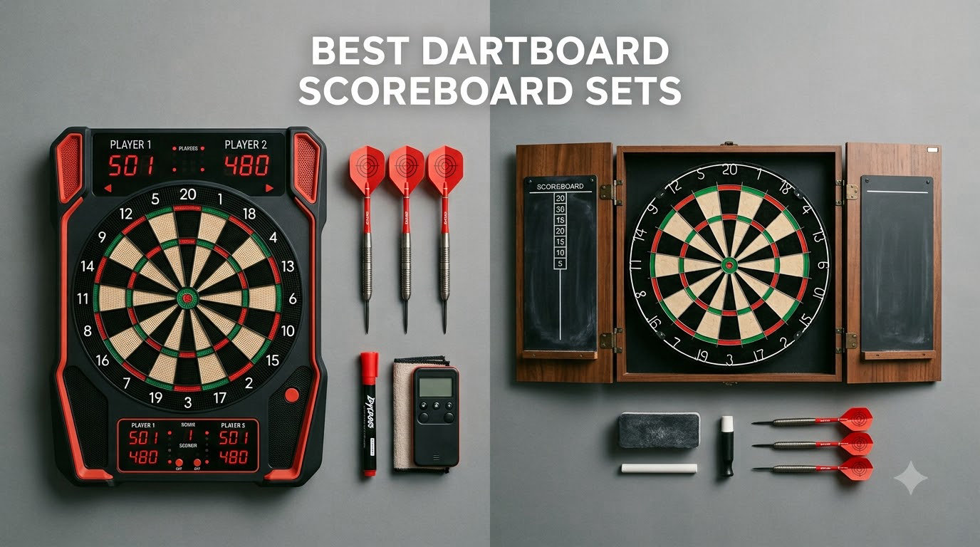 best dartboard scoreboard sets