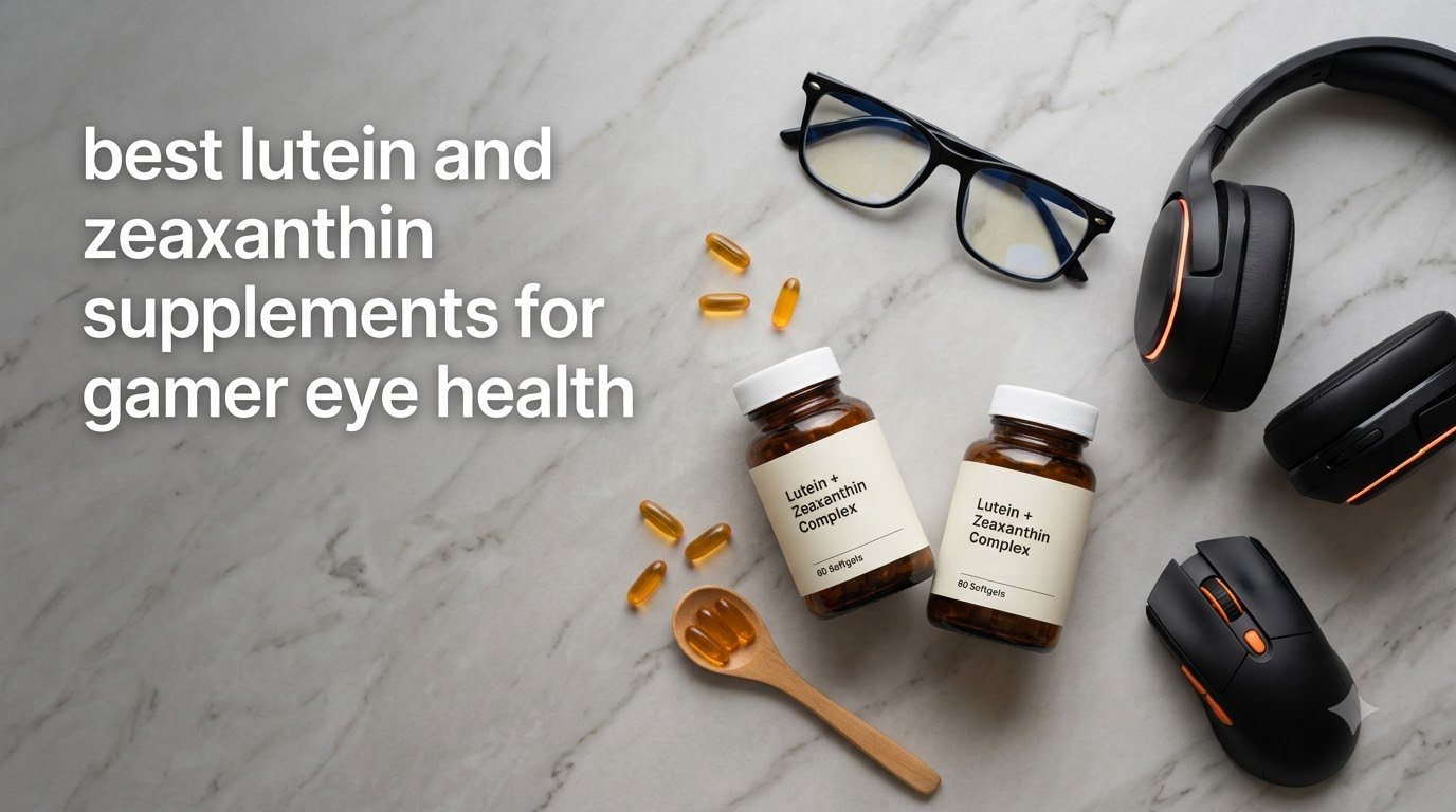 best lutein and zeaxanthin supplements for gamer eye health
