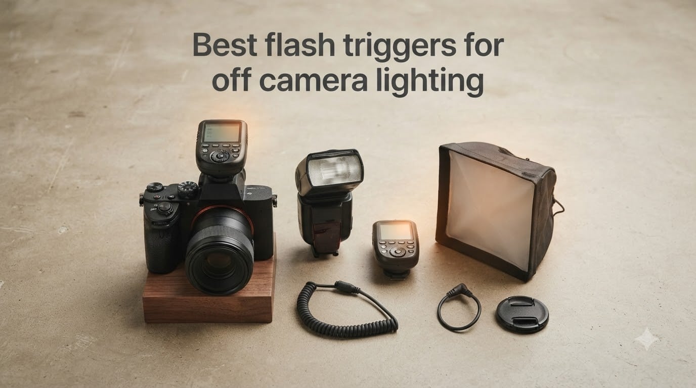Best flash triggers for off camera lighting