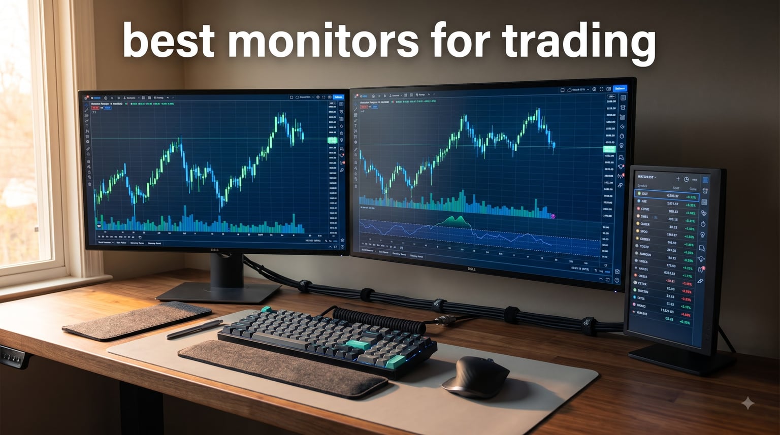 best monitors for trading