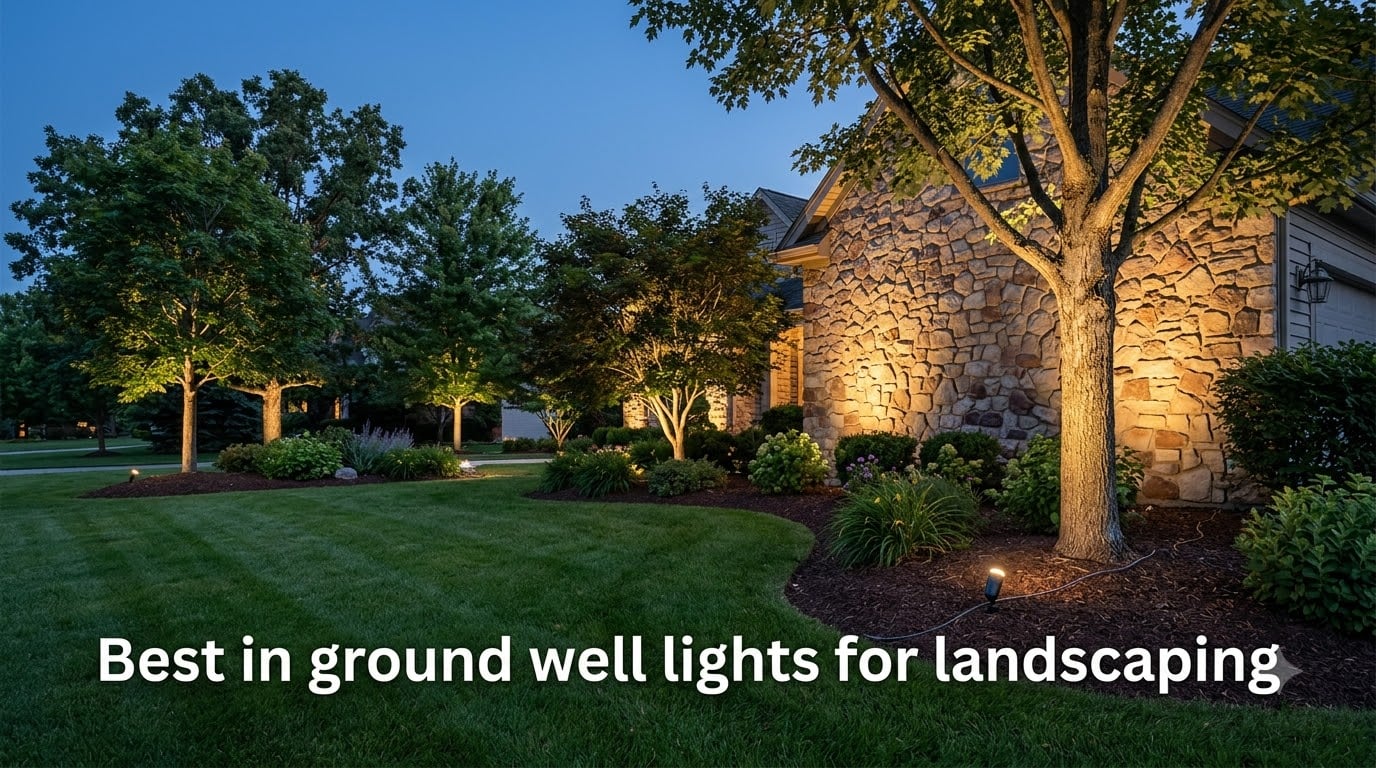 Best in ground well lights for landscaping