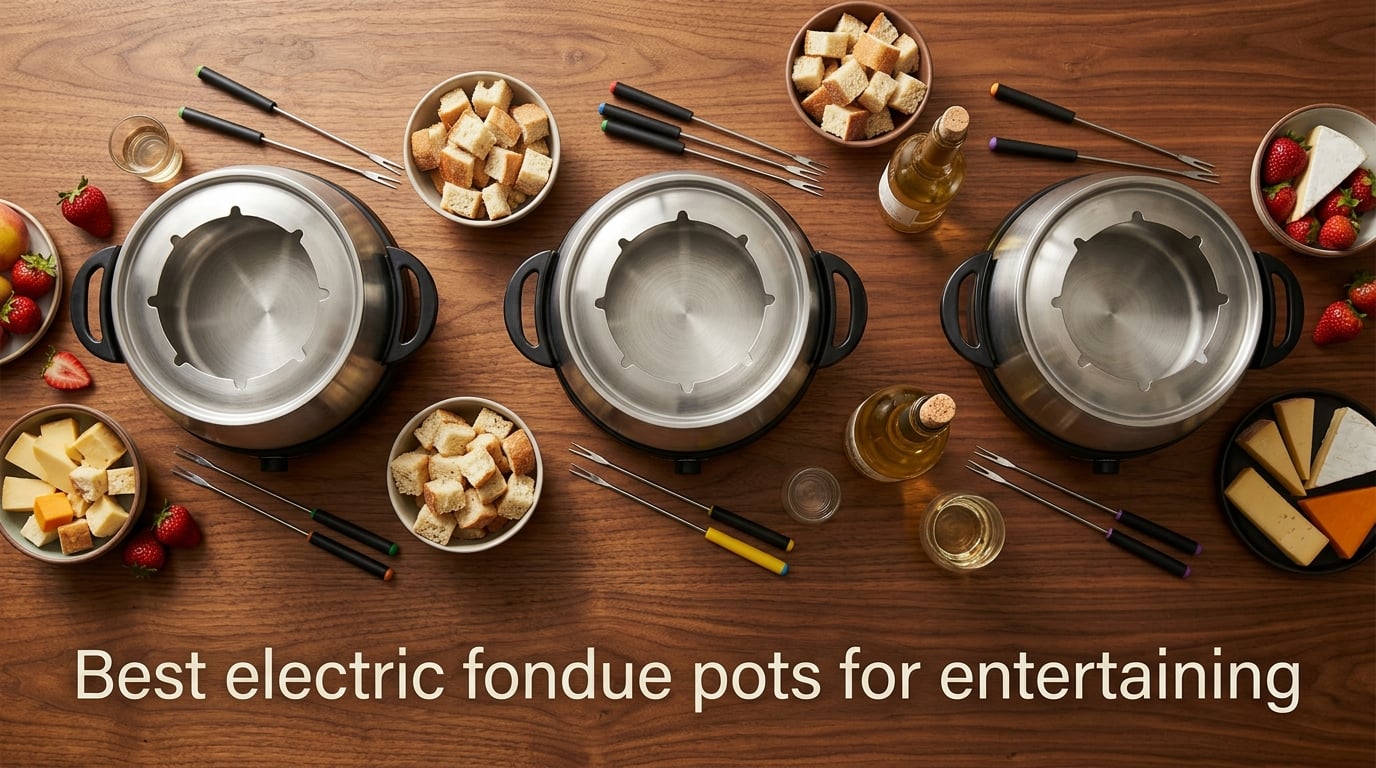 Best electric fondue pots for entertaining