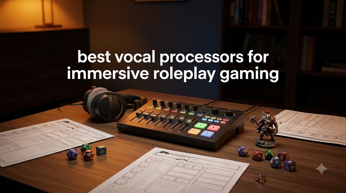 best vocal processors for immersive roleplay gaming