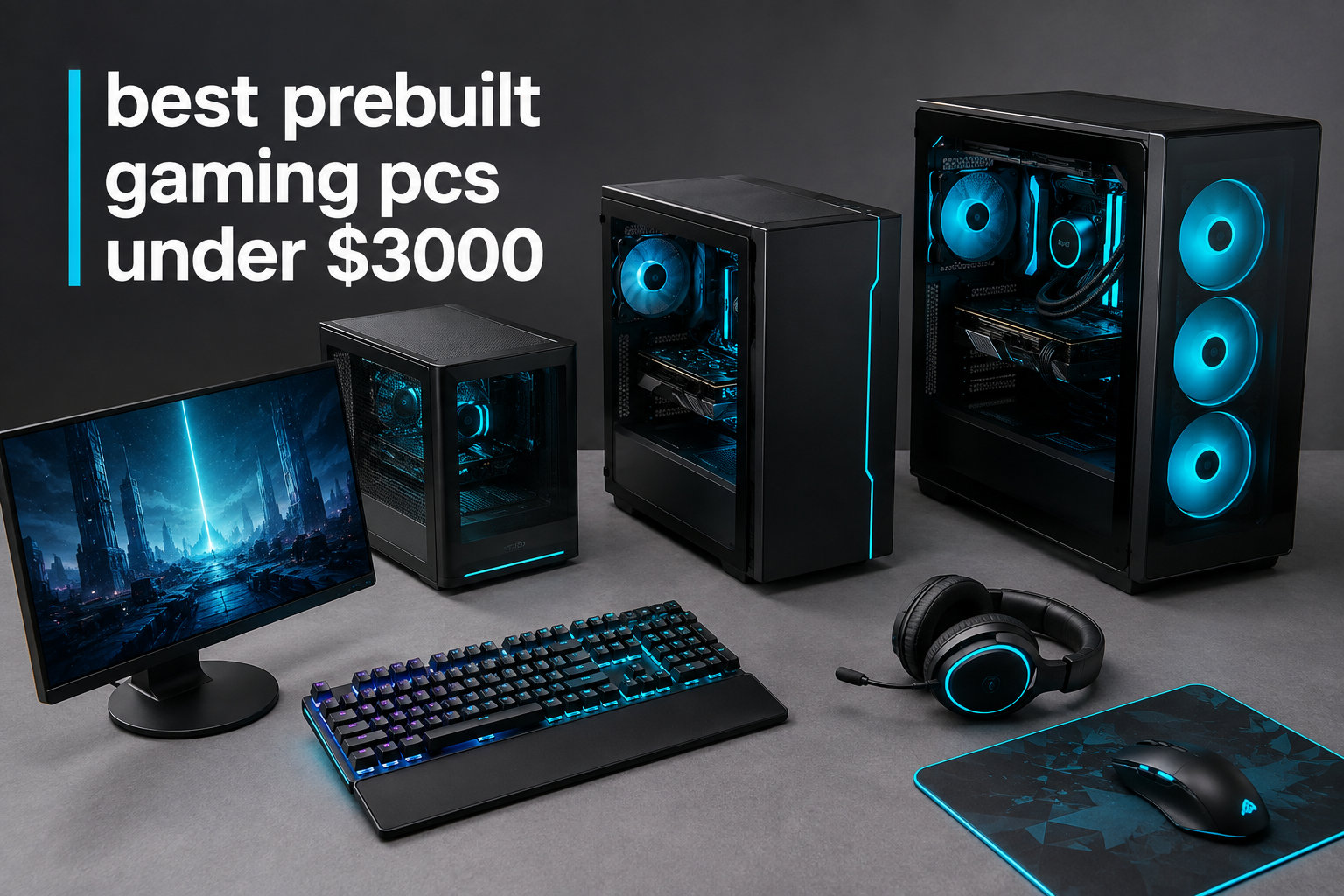 best prebuilt gaming pcs under $3000