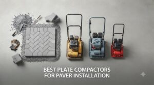 Best plate compactors for paver installation