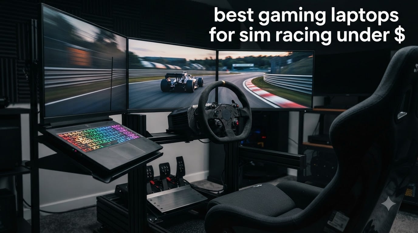 best gaming laptops for sim racing under $
