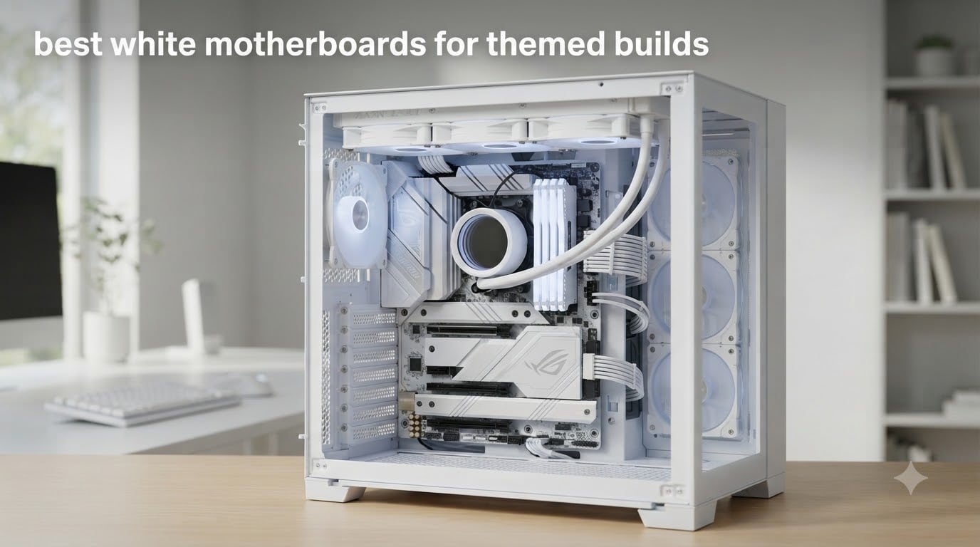 best white motherboards for themed builds