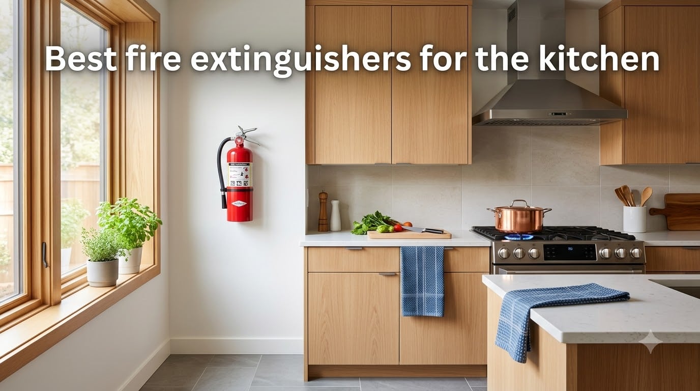 Best fire extinguishers for the kitchen