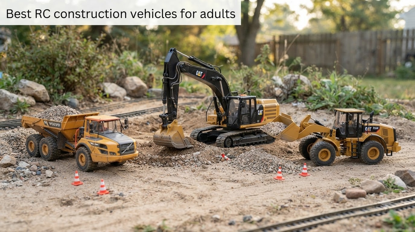 Best RC construction vehicles for adults
