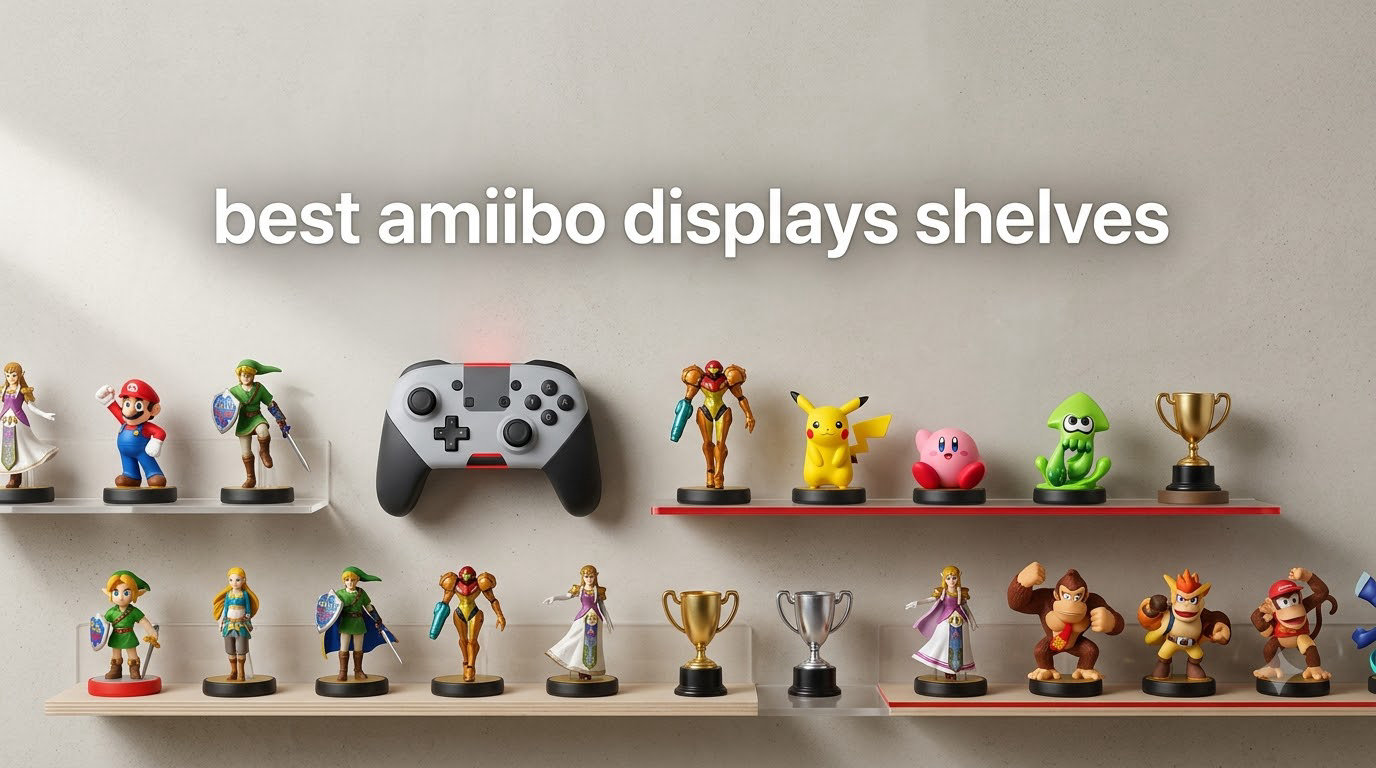 best amiibo displays shelves
