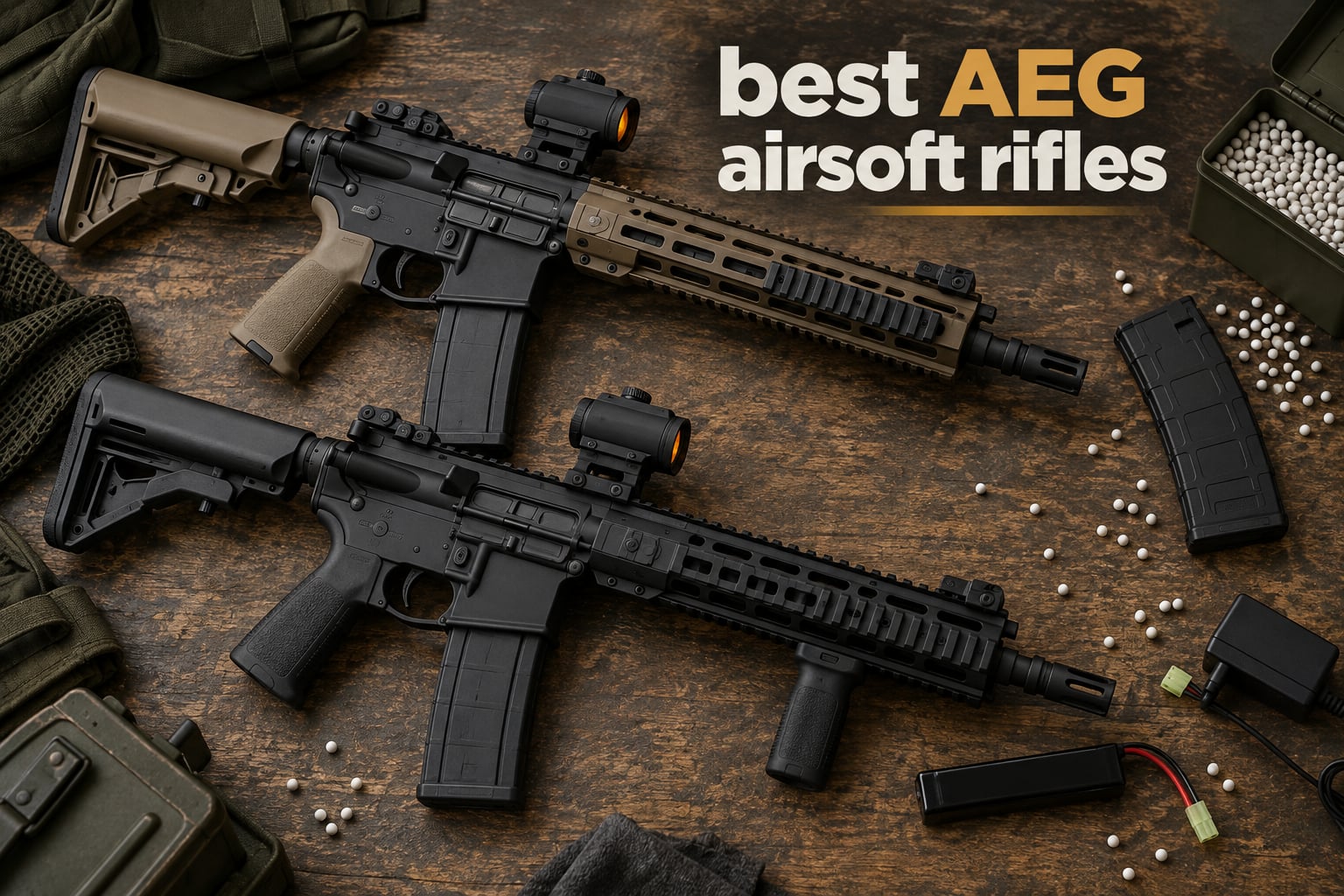 best AEG airsoft rifles