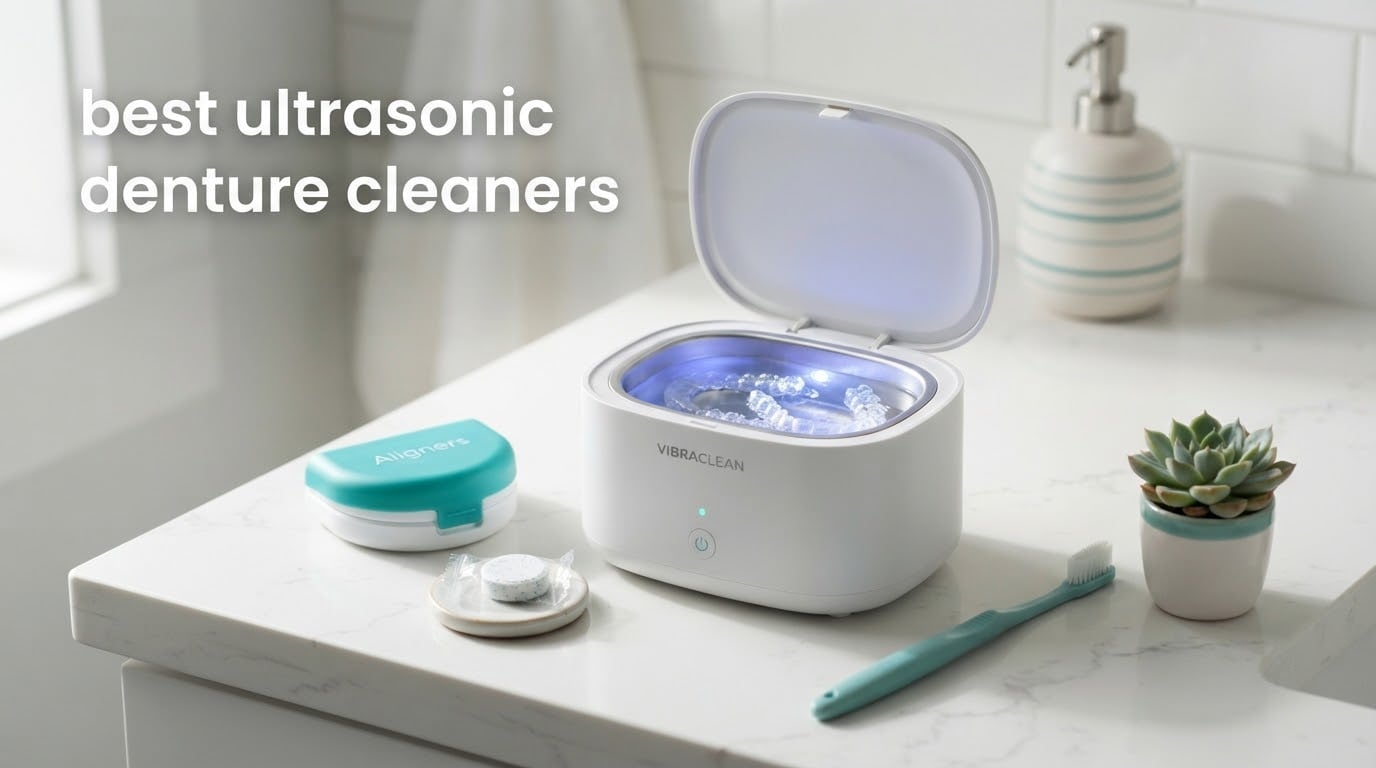 best ultrasonic denture cleaners