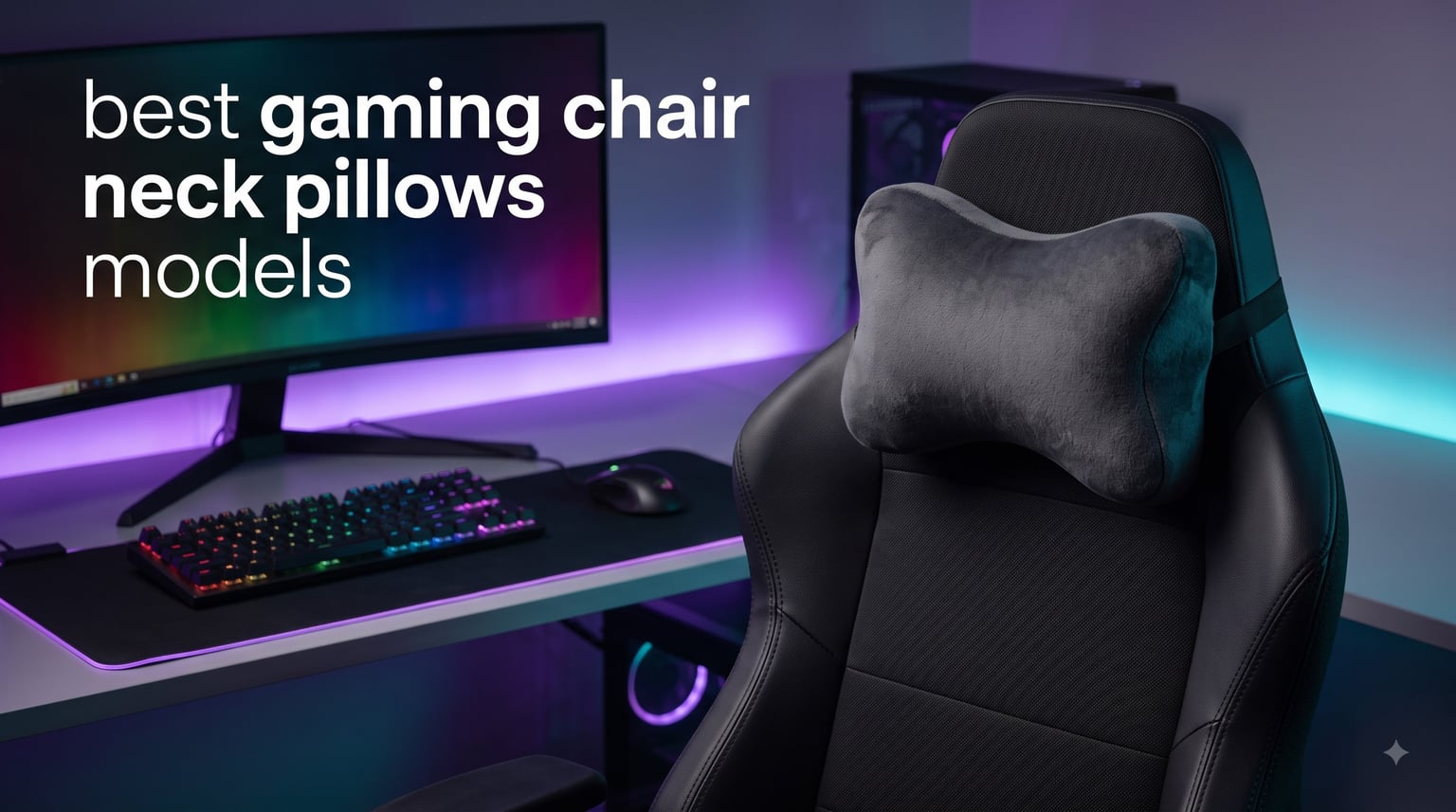 best gaming chair neck pillows models