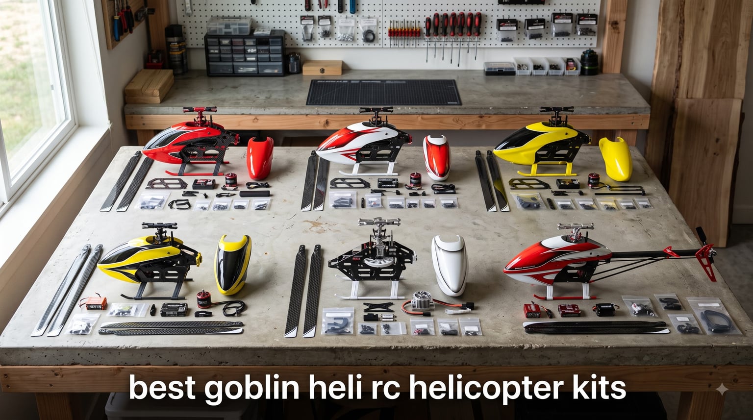 best goblin heli rc helicopter kits