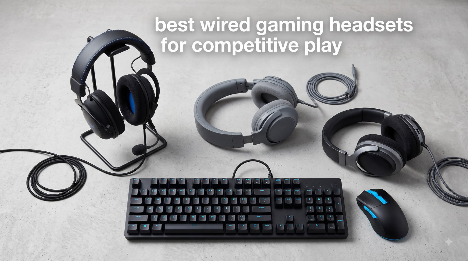 best wired gaming headsets for competitive play