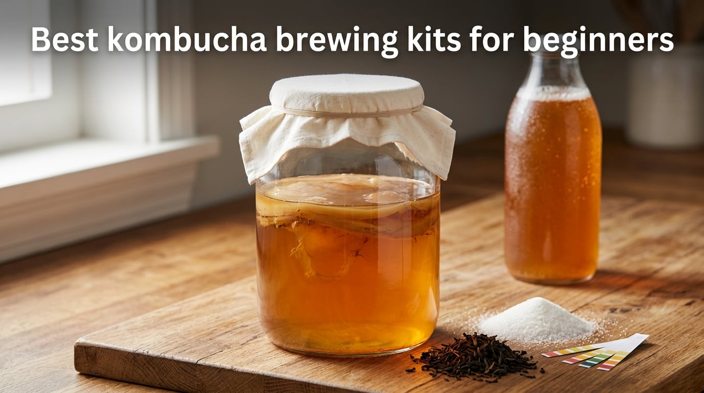 Best kombucha brewing kits for beginners