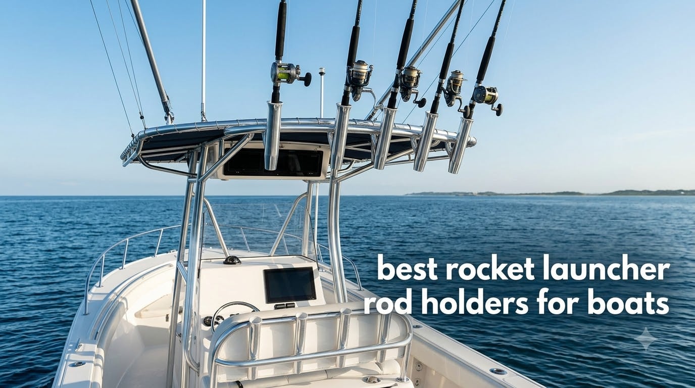 best rocket launcher rod holders for boats