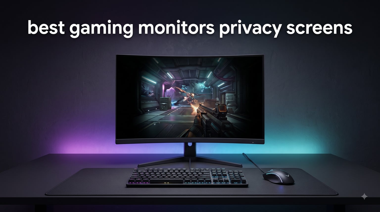 best gaming monitors privacy screens
