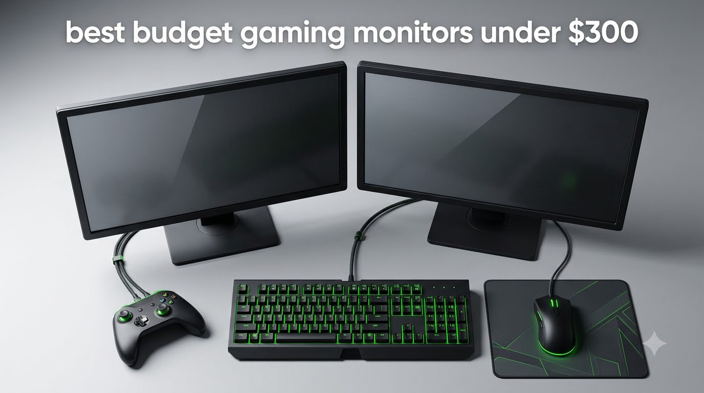 best budget gaming monitors under $300