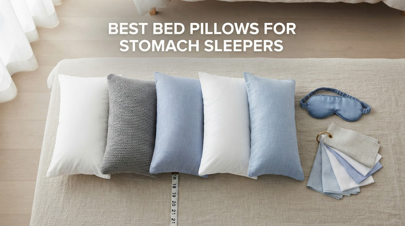best bed pillows for stomach sleepers