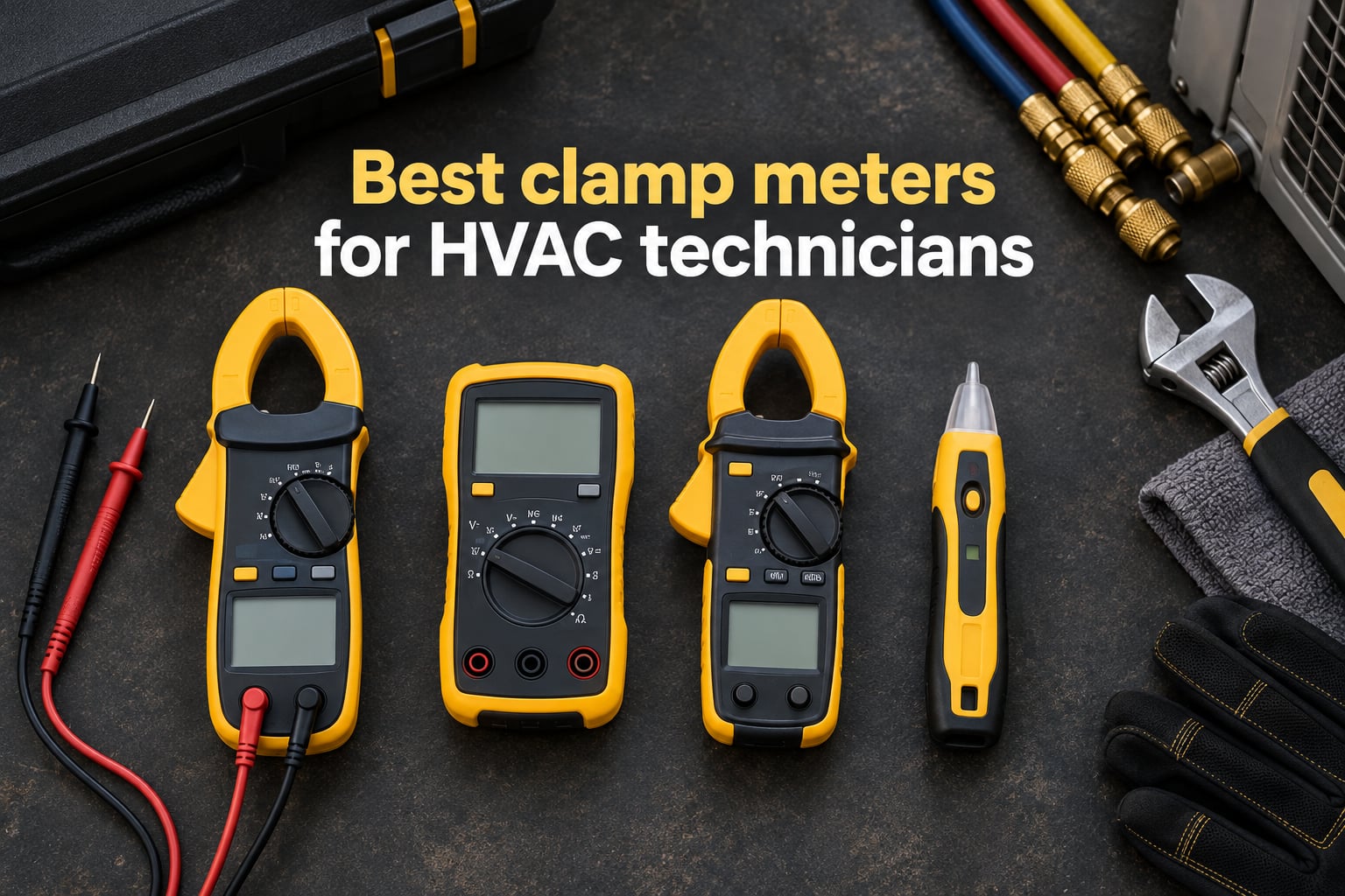 Best clamp meters for HVAC technicians