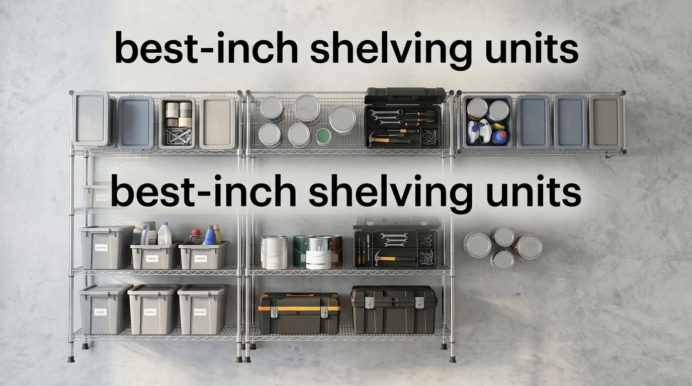 best 48-inch shelving units