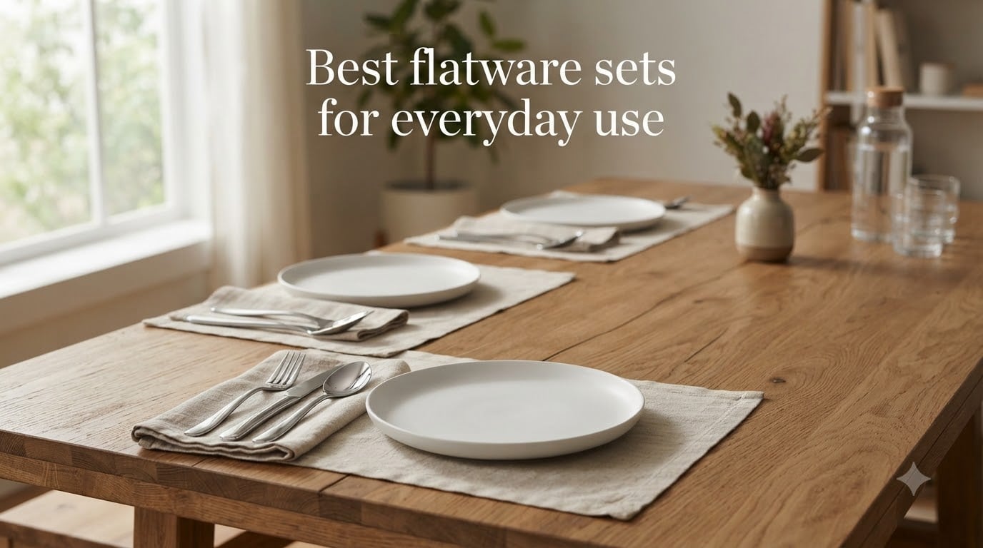 Best flatware sets for everyday use