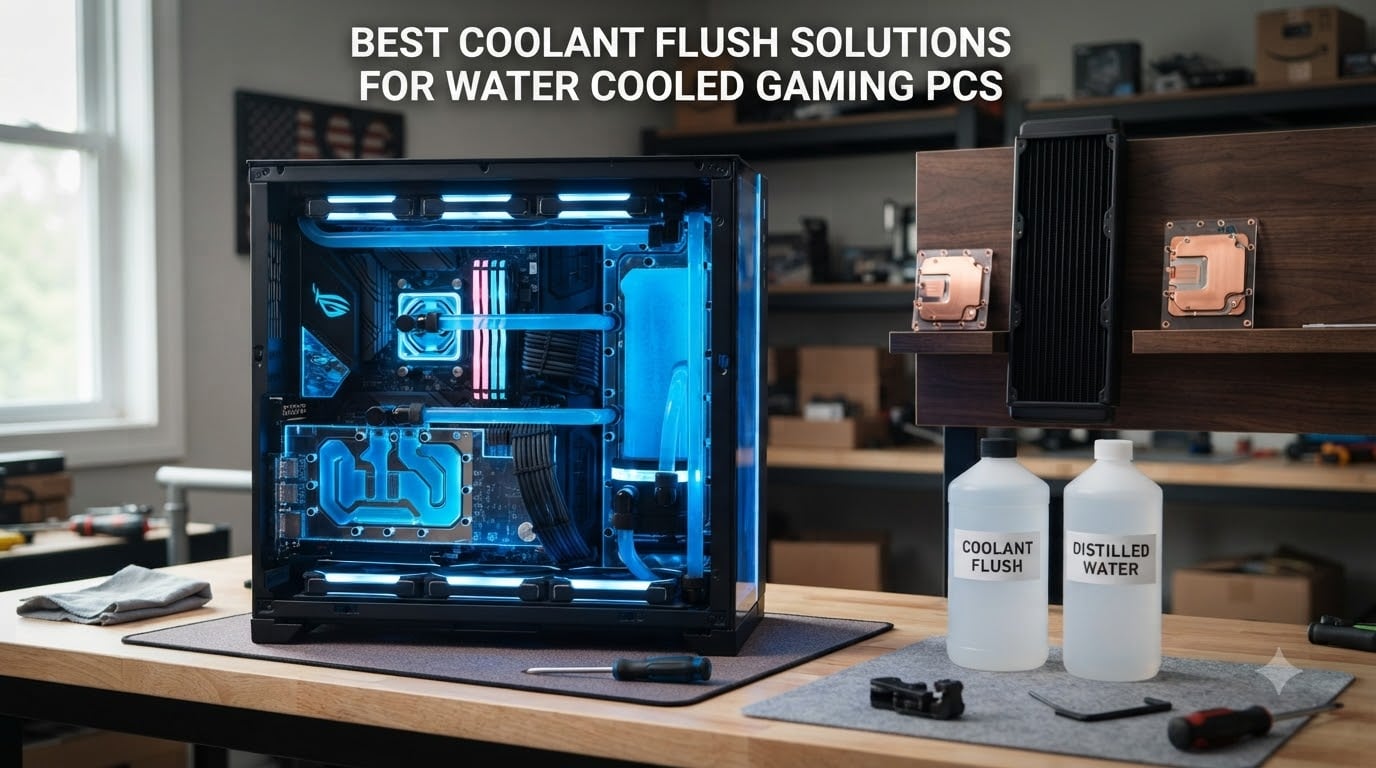 best coolant flush solutions for water cooled gaming pcs