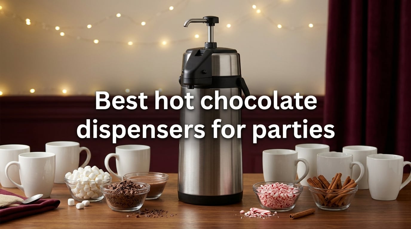 Best hot chocolate dispensers for parties