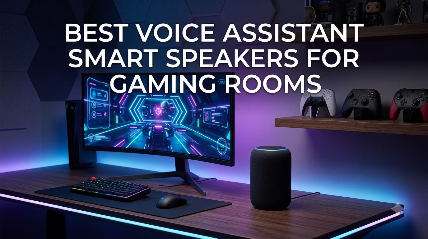 best voice assistant smart speakers for gaming rooms