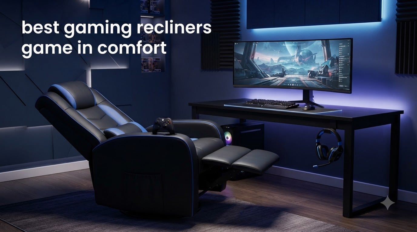 best gaming recliners game in comfort