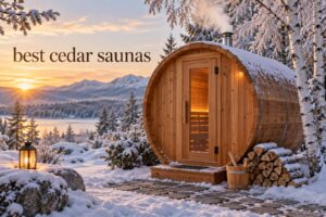 best cedar saunas