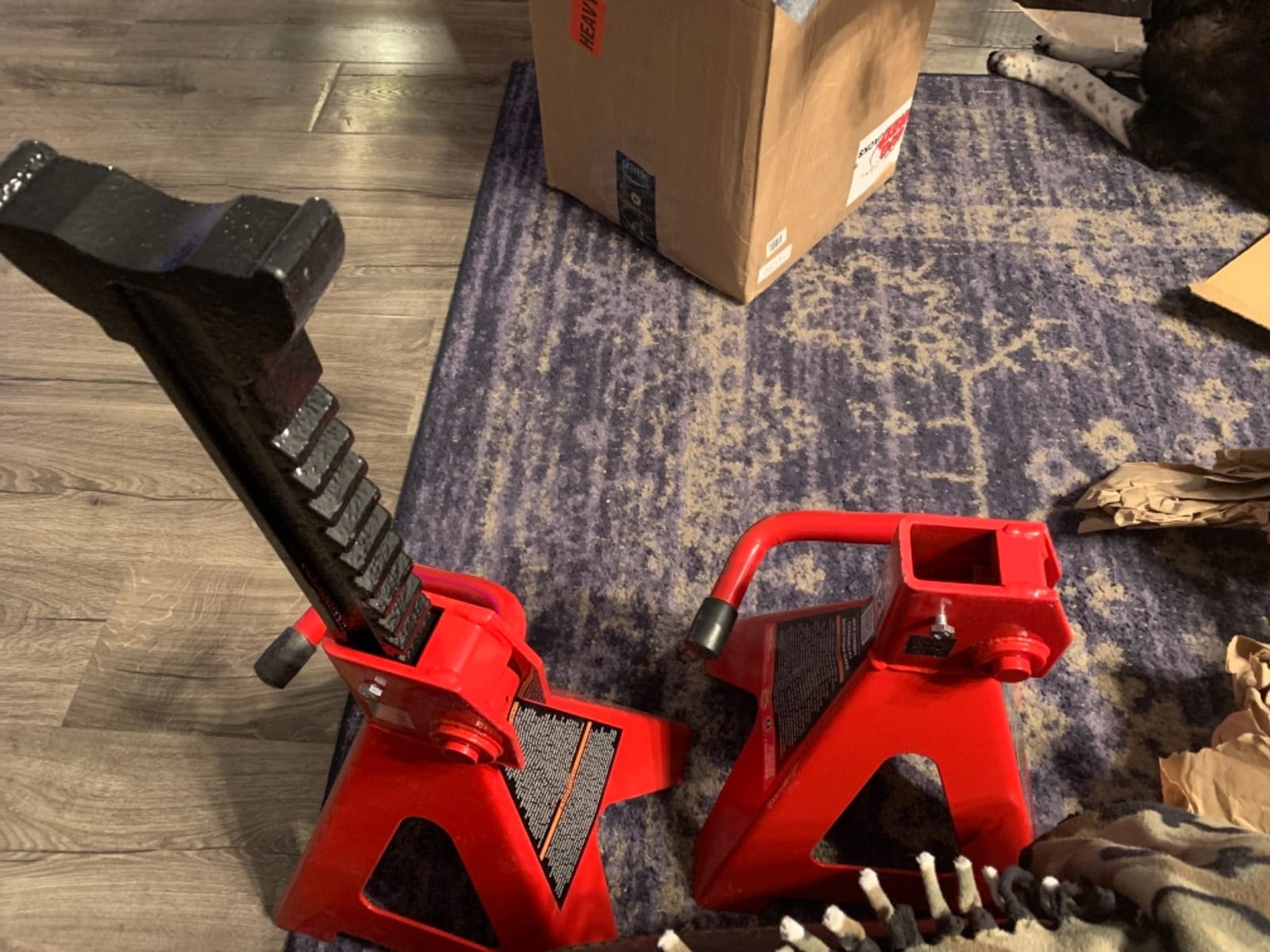 Big RED 12 Ton Jack Stands,18.31