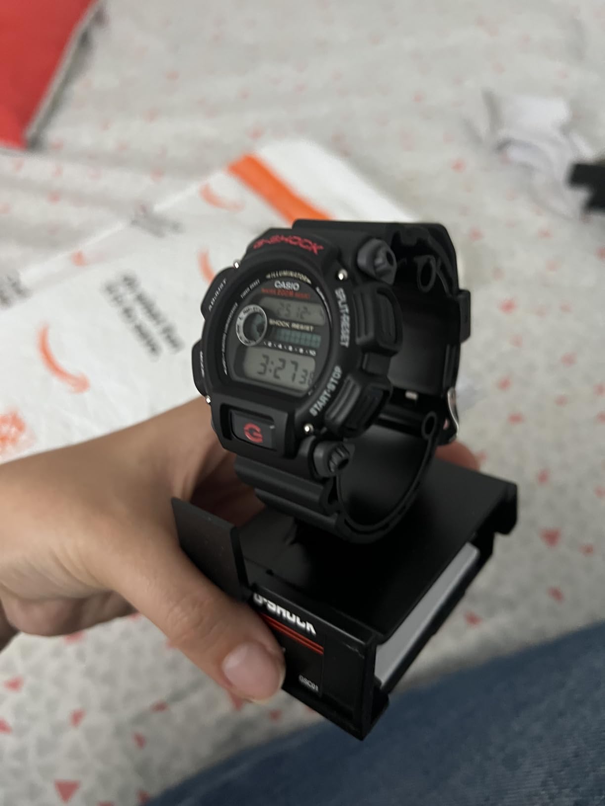 Casio DW9052 Series | Men’s Digital Watch | G-Shock | 1/100 SEC Stop Watch | Countdown Timer | LED Light | 200M WR | Shock Resistant | Multi Alarm | Auto Calendar | Dual Time | 2 Yr Batt customer photo 2