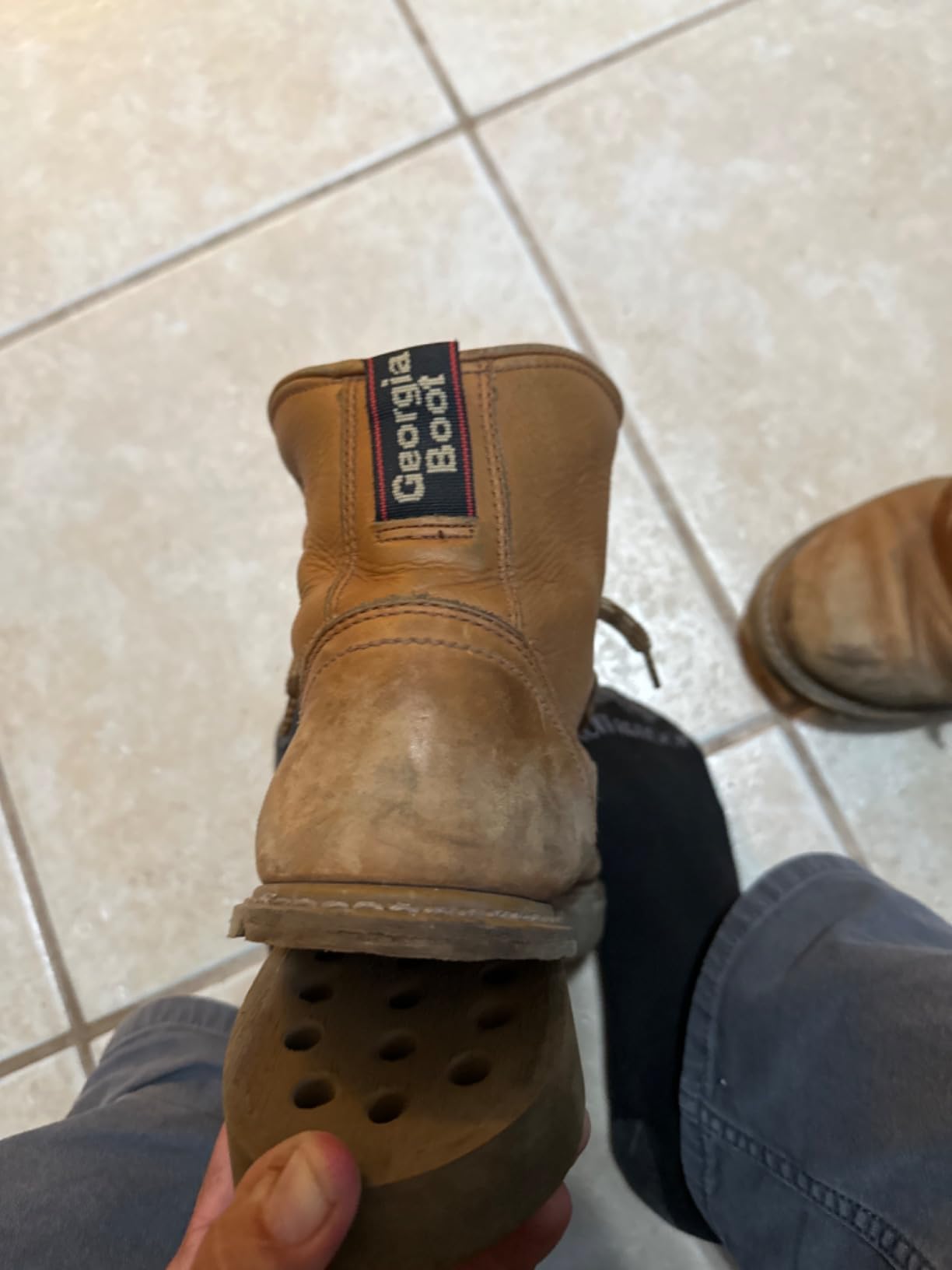 Georgia Boot Men's G6152 Wedge Work Boots customer photo 1