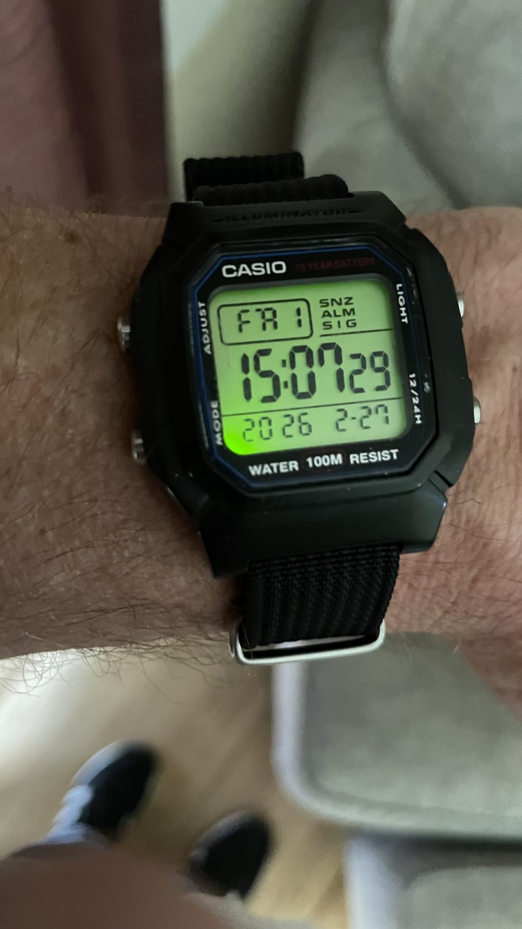 Casio W800HG Series | Men’s Digital Watch | 100 Meter Water Resistance | Multi Function Alarm | 100 SEC Stopwatch | Auto Calendar | Countdown Timer | LED Light | Dual Time| 10 Year Battery customer photo 1