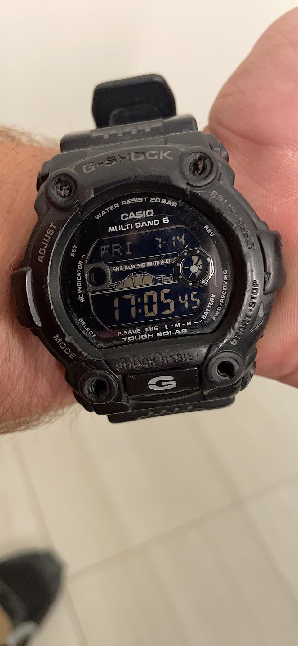 G-Shock Solar Atomic Rescue GW7900B Black/Black One Size customer photo 2