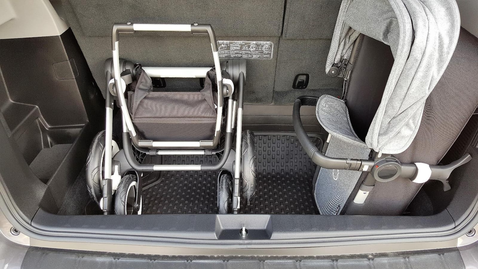 WeatherTech Universal Trim to Fit All Weather Cargo Mat for SUV Floor and Car Trunk Liner, Black customer photo 2