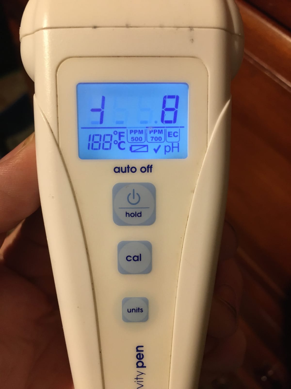 Bluelab PENCON Conductivity Pen and Digital TDS Meter, Water Tester for Temperature and Nutrient (CF, EC, PPM 500, PPM 700), TDS Testing Kit for Hydroponic System and Indoor Plant Grow customer photo 1